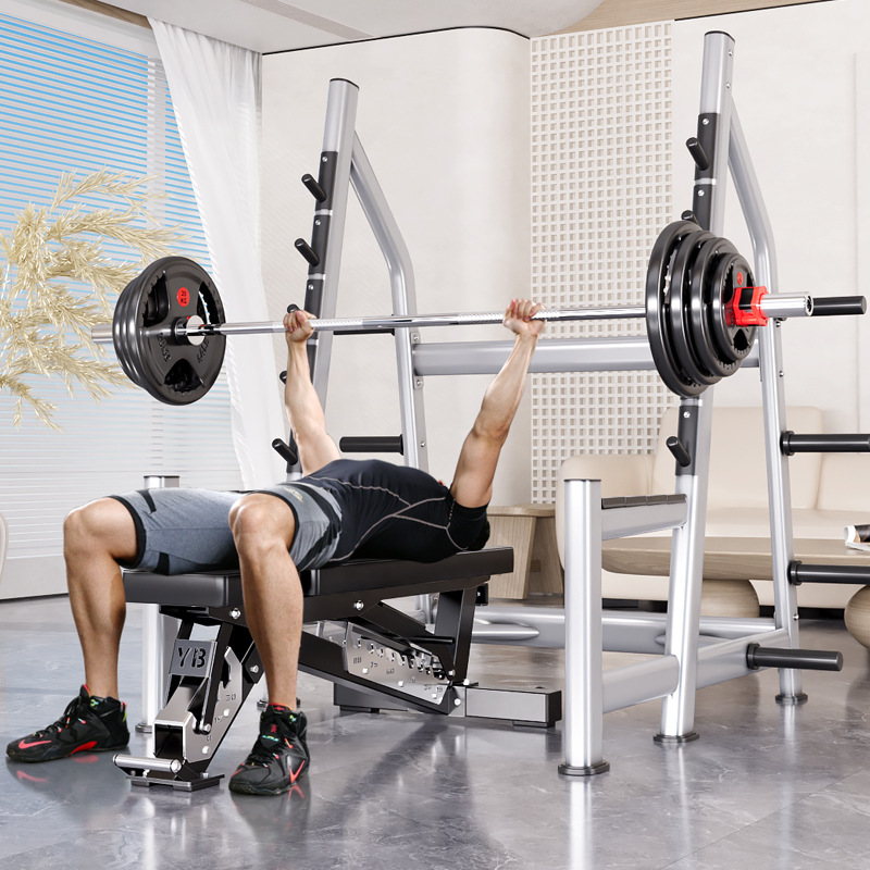 Squat Rack Power - حامل أثقال (باور كيغ) للقرفصاء الرياضي،