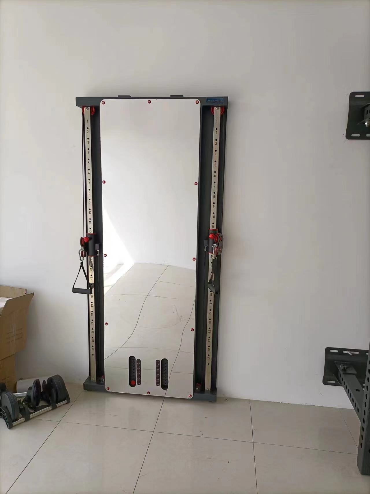 Home Gym With Smith Machine - جهاز سميث لتمارين الجيم مثبت على