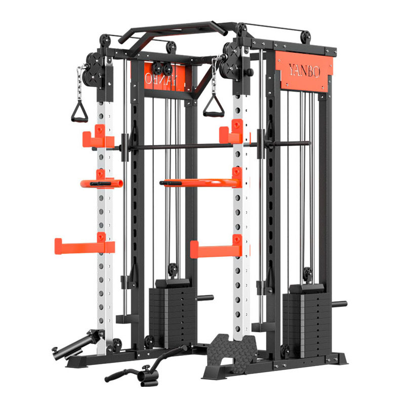 Home Gym With Smith Machine - جهاز تدريب شامل متعدد الوظائف مع