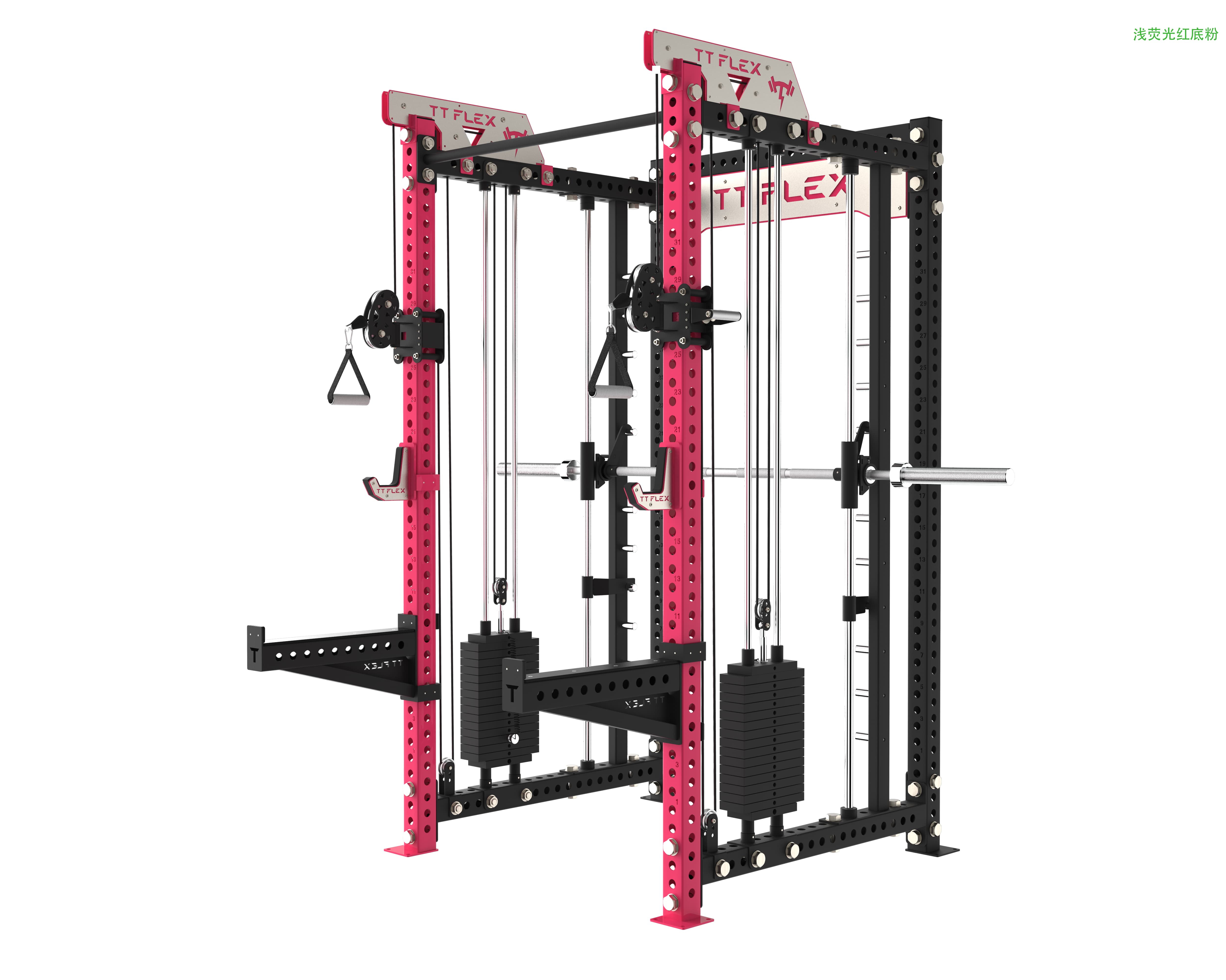 سلسلة TTFlex 3 في 1 من معدات ا - مراجعة Home Gym With Smith Machine وسعره