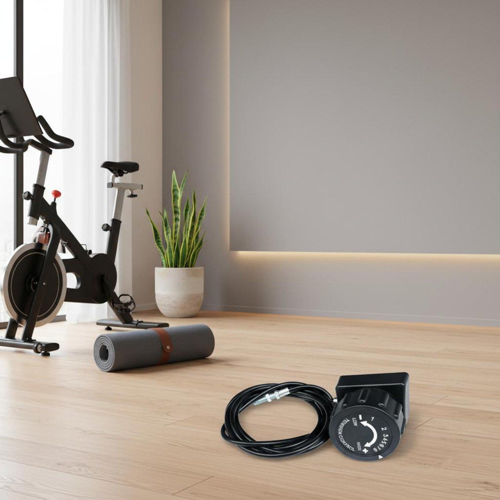 مقبض تعديل مقاومة الدراجة الثا - مراجعة Home Gym Exercise وسعره