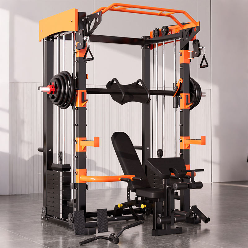 جهاز سميث متعدد الوظائف 6 في 1 - مراجعة Home Gym With Smith Machine وسعره