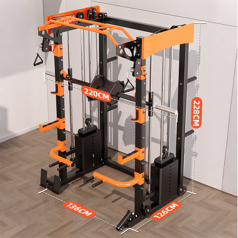 جهاز سميث متعدد الوظائف 6 في 1 - مراجعة Home Gym With Smith Machine وسعره