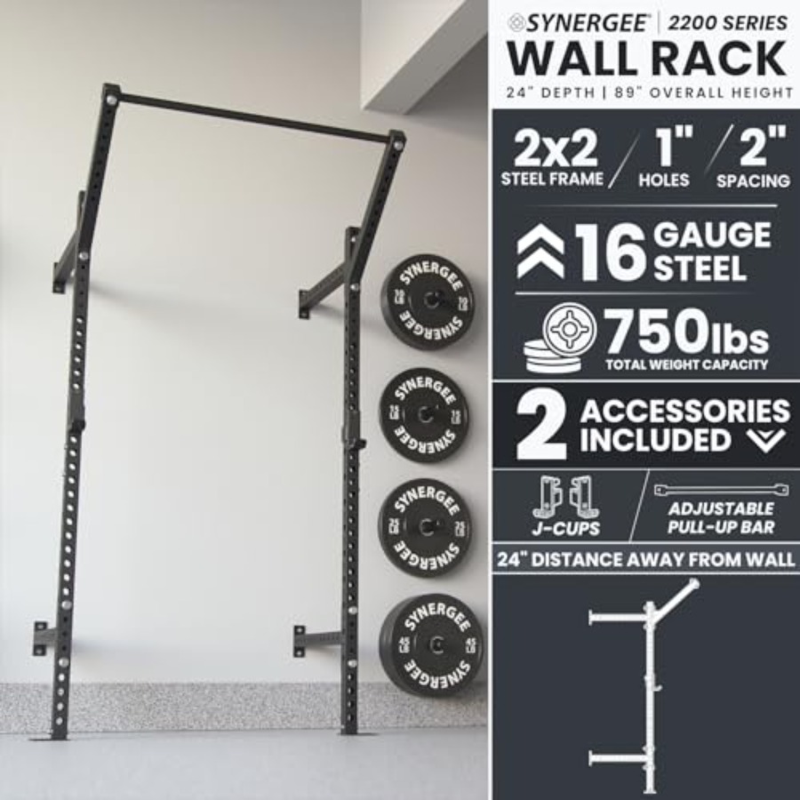 حامل سكوات مثبت على الحائط للا - مراجعة Home Gym Wall وسعره