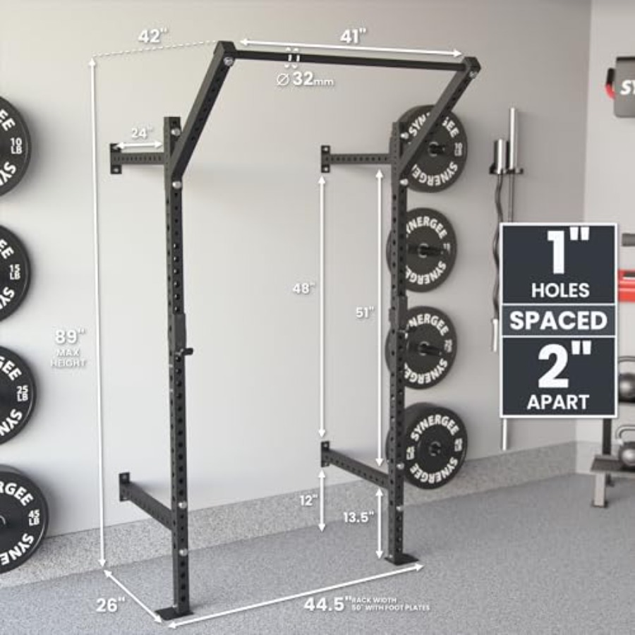 حامل سكوات مثبت على الحائط للا - مراجعة Home Gym Wall وسعره