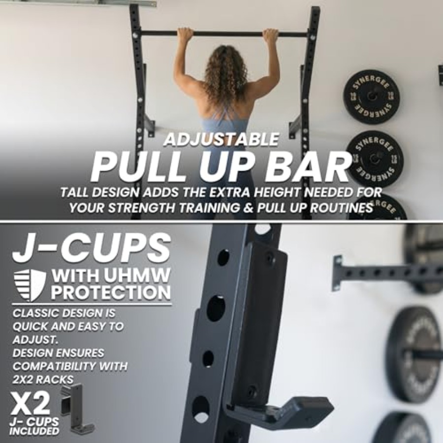 حامل سكوات مثبت على الحائط للا - مراجعة Home Gym Wall وسعره