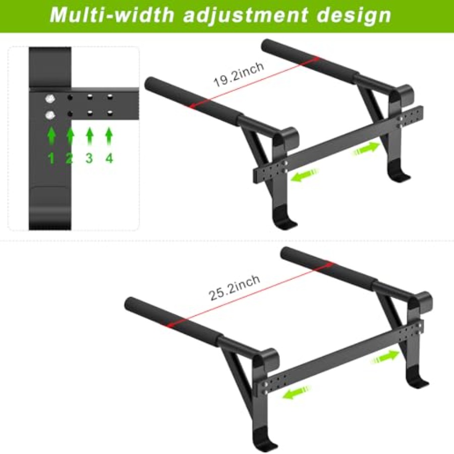 عارضة جدارية للجمباز 2x2، سلم  - مراجعة Home Gym Wall وسعره