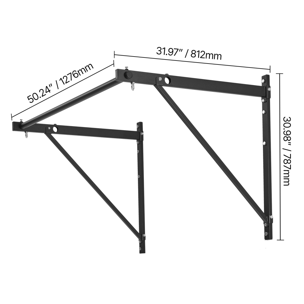 قضيب سحب مثبت على الحائط من Ye - مراجعة Home Gym Wall وسعره