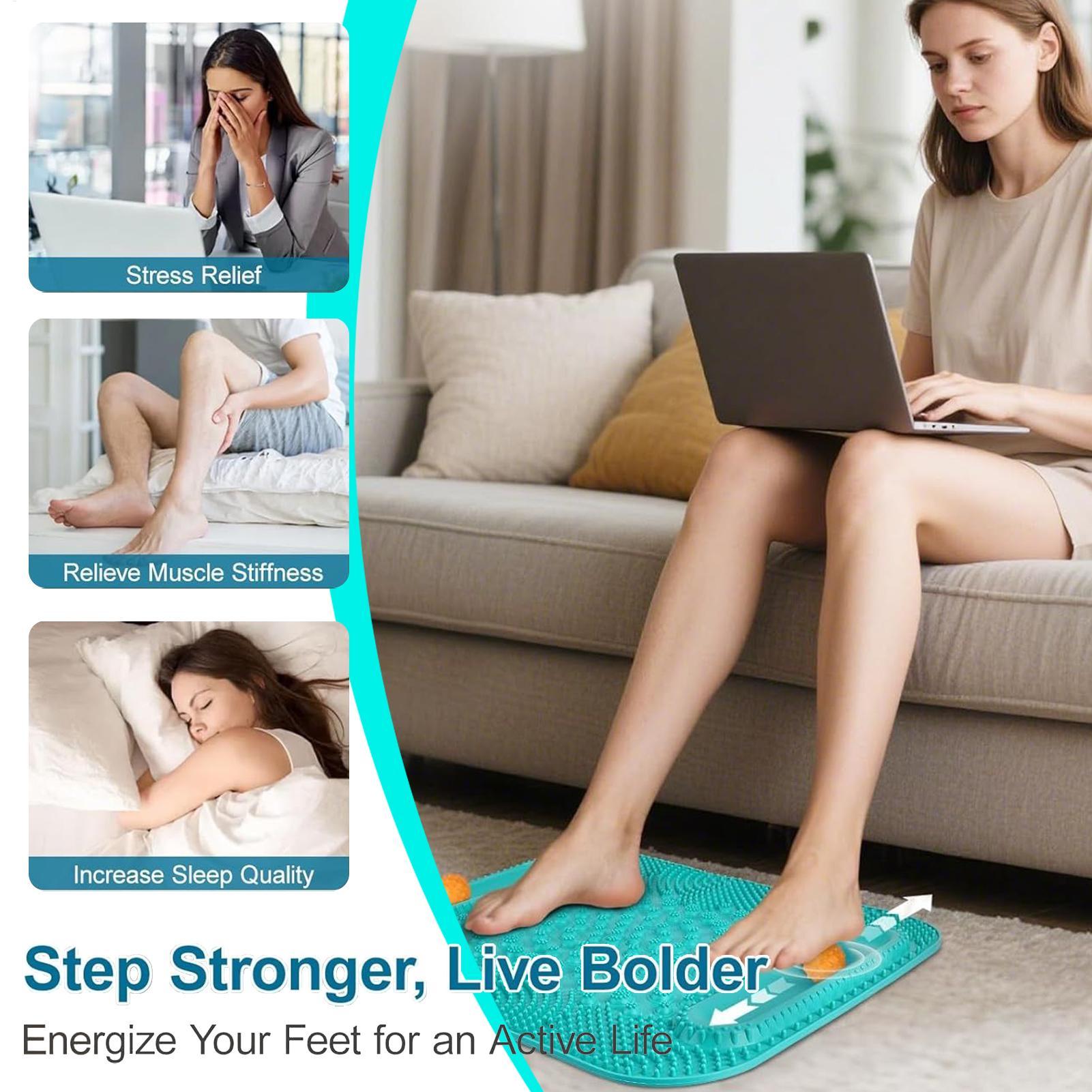 بساط تدليك القدم بساط ريفلكسول - مراجعة Home Zone Gym وسعره