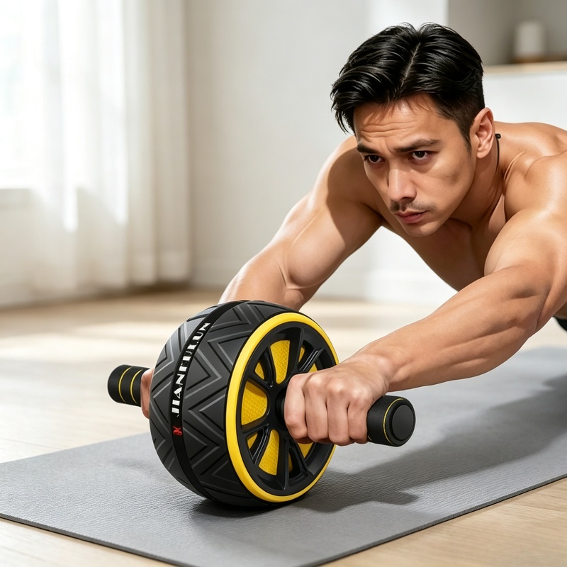 عجلة تمارين البطن غير القابلة  - مراجعة Home Gym Simple وسعره