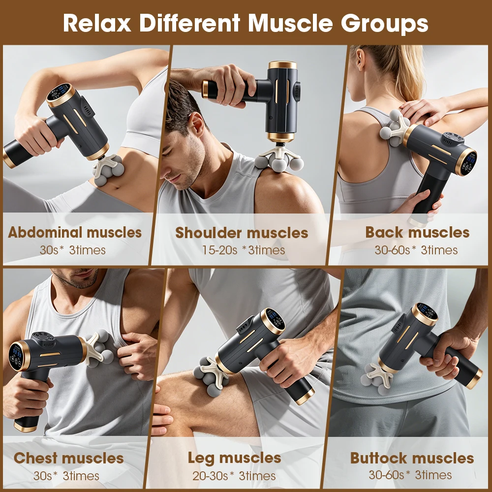 مسدس تدليك كهربائي للأنسجة الع - مراجعة Home Gym Gear وسعره