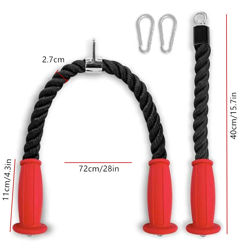 مريح ثلاثية الرؤوس الحبال عدم  - مراجعة Home Gym Gear وسعره
