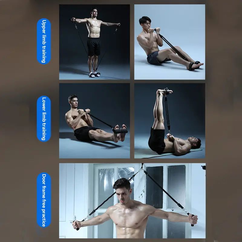 دواسة التوتر حبل مجتذب ممارسة  - مراجعة Home Gym Gear وسعره