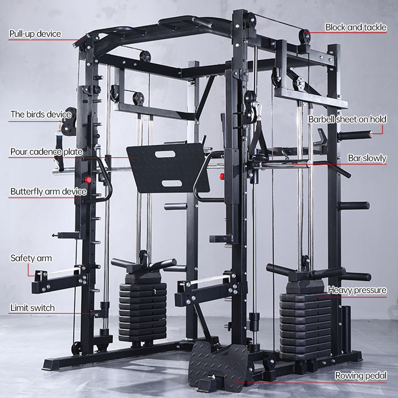 جهاز سميث الشامل للتدريب، رف ق - مراجعة Home Gym With Smith Machine وسعره