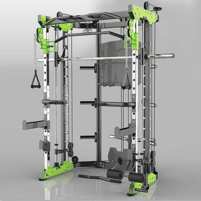 معدات صالة رياضية منزلية مصنوع - مراجعة Home Gym With Smith Machine وسعره