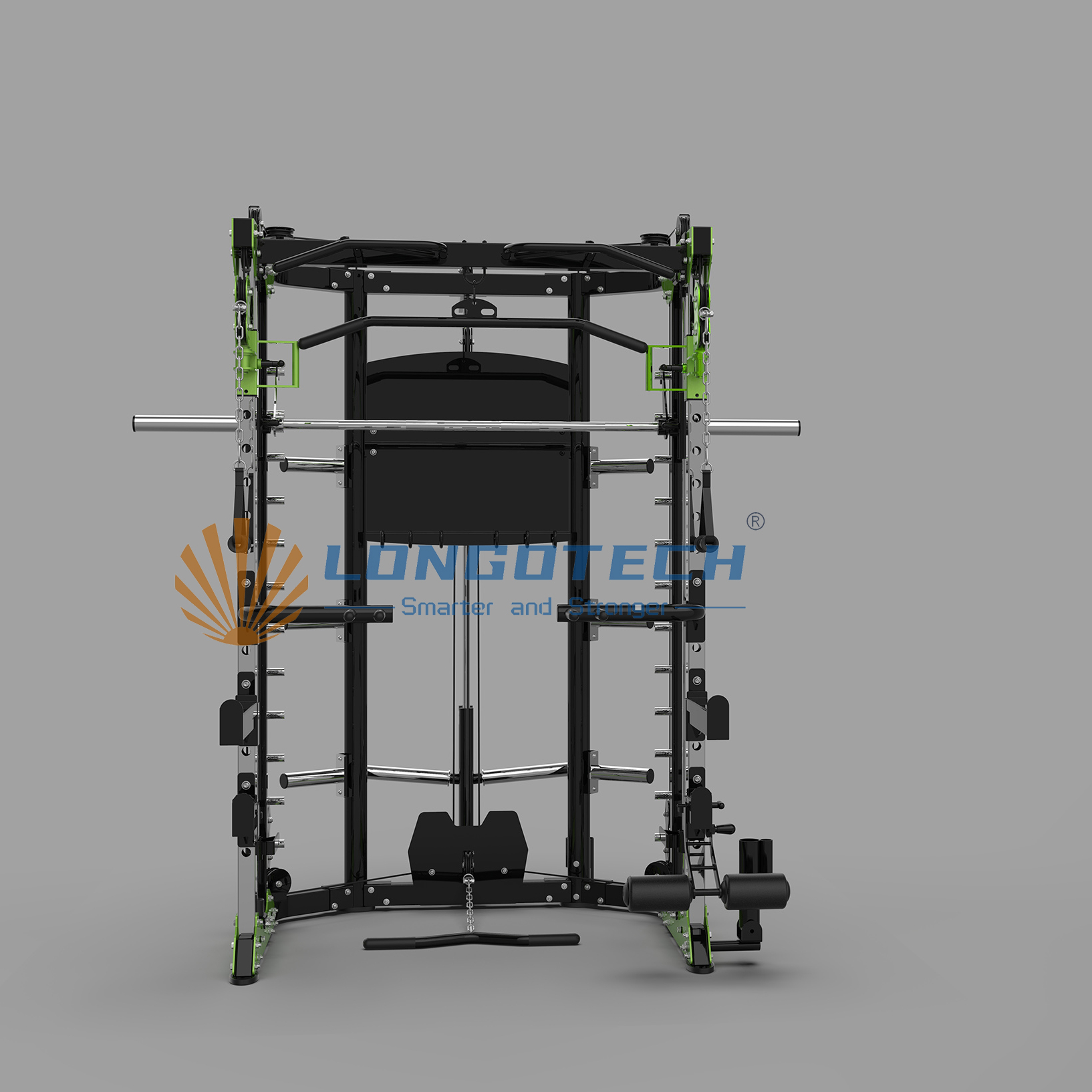 معدات صالة رياضية منزلية مصنوع - مراجعة Home Gym With Smith Machine وسعره