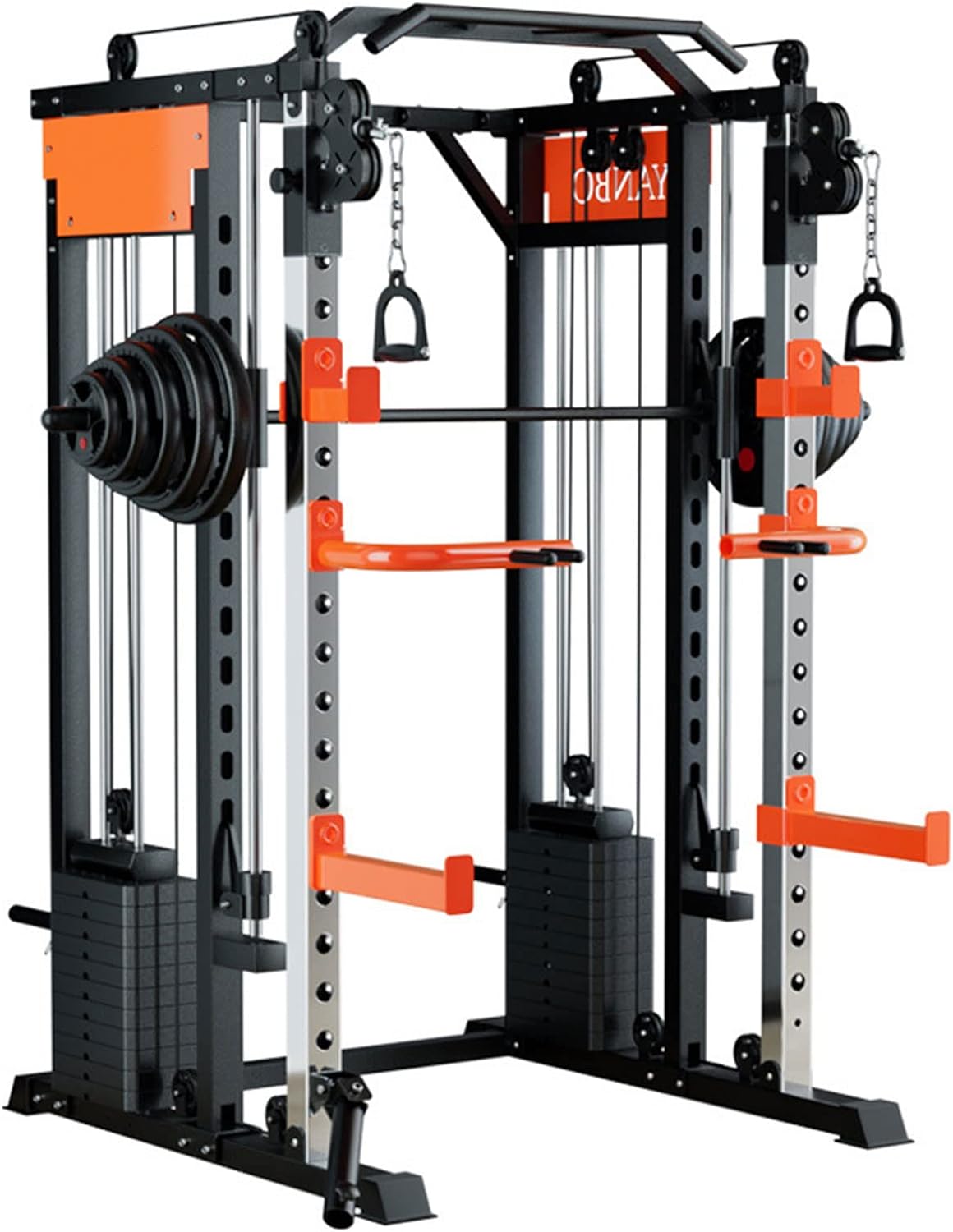 جهاز تدريب شامل متعدد الوظائف  - مراجعة Home Gym With Smith Machine وسعره