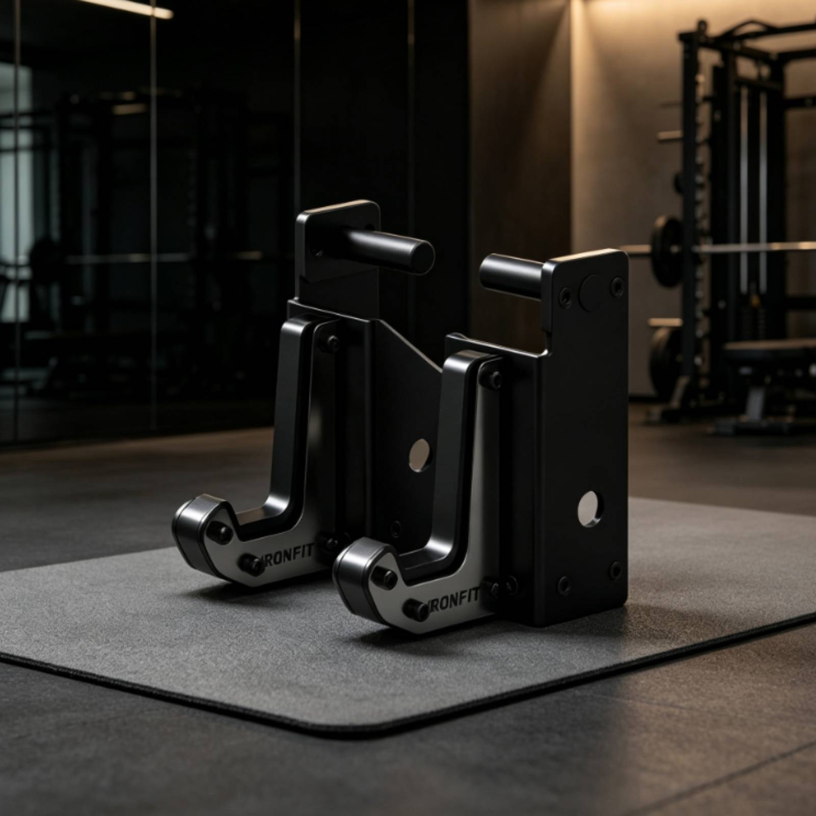 خطافات J للرفوف الرياضية شديدة - مراجعة Squat Rack Power وسعره