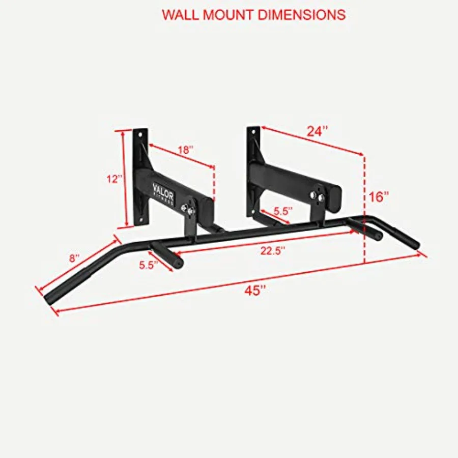 قضيب سحب بستة مقابض مثبت على ا - مراجعة Home Gym Wall وسعره