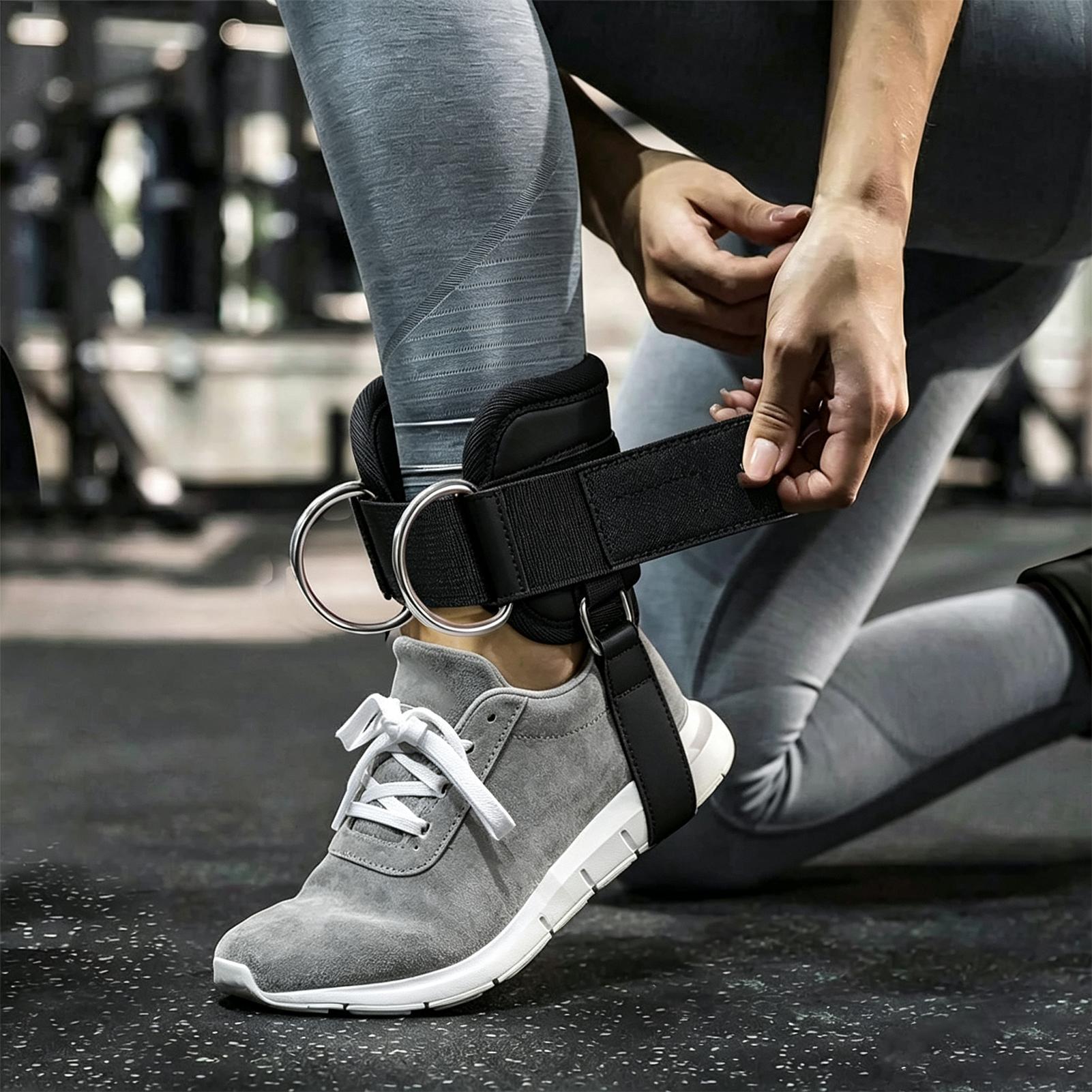 أحزمة كاحل قابلة للتعديل لآلة  - مراجعة Home Gym Exercise وسعره