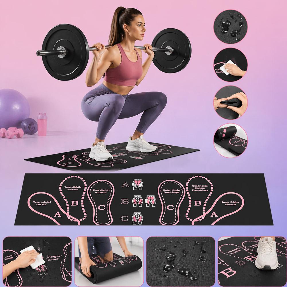 بساط تدريب القرفصاء غير القابل - مراجعة Home Zone Gym وسعره