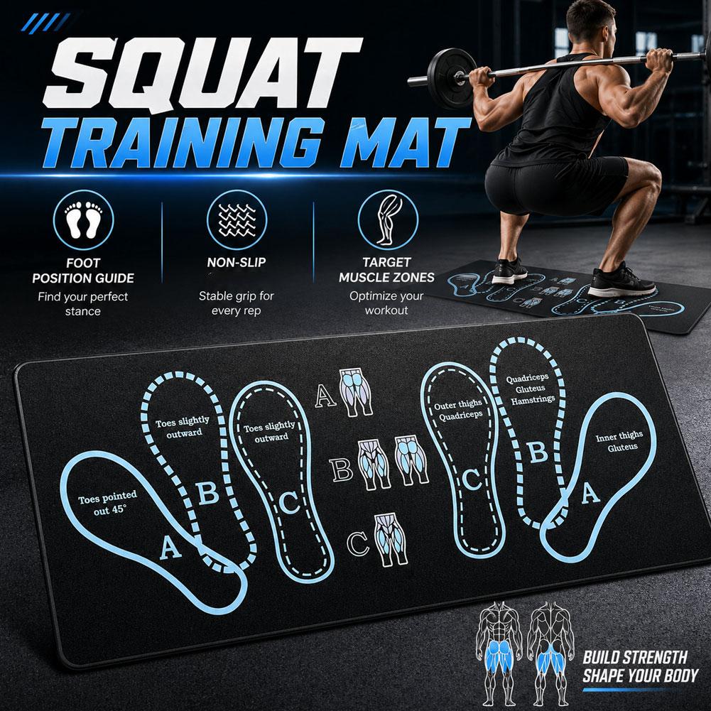بساط تدريب القرفصاء غير القابل - مراجعة Home Zone Gym وسعره