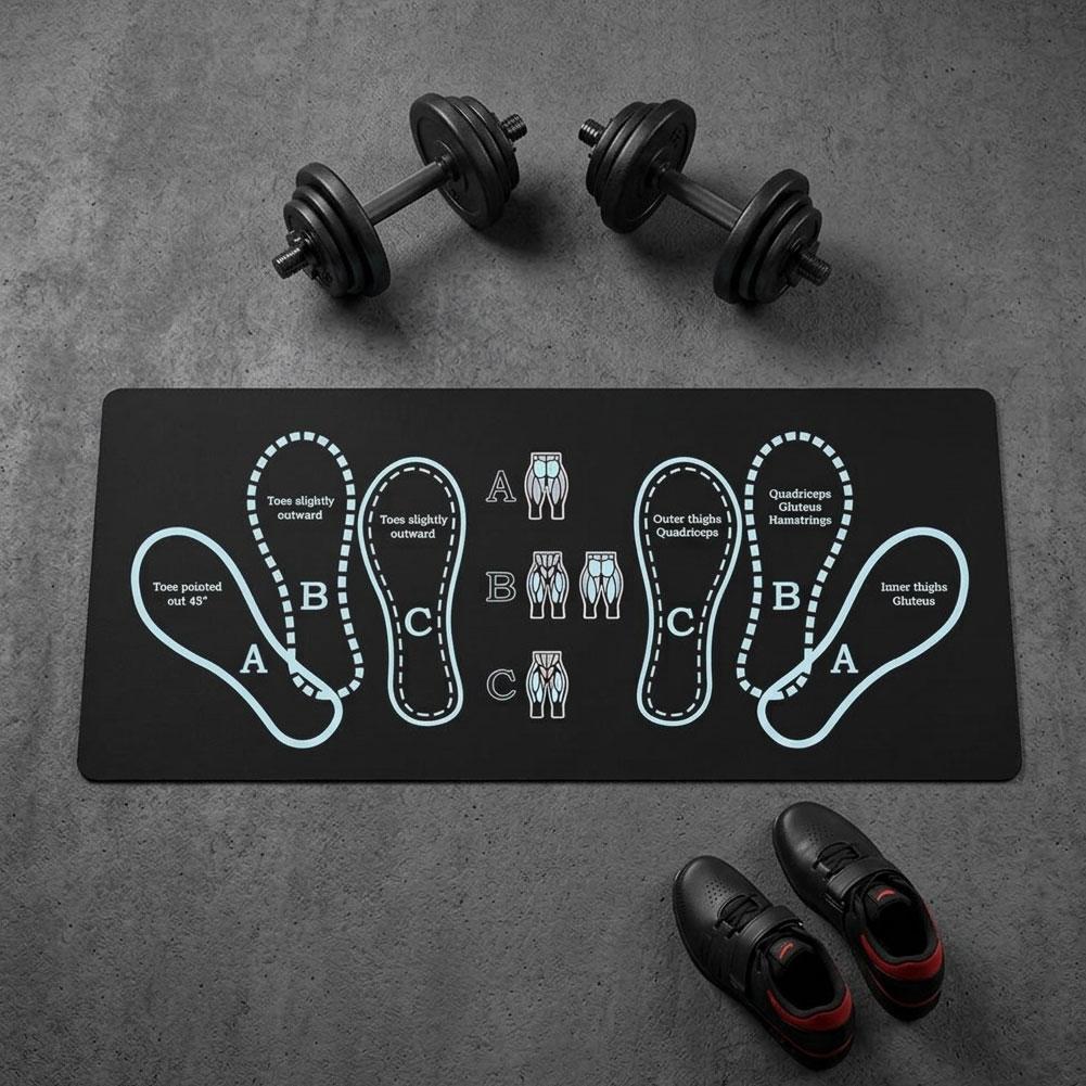 بساط تدريب القرفصاء غير القابل - مراجعة Home Zone Gym وسعره
