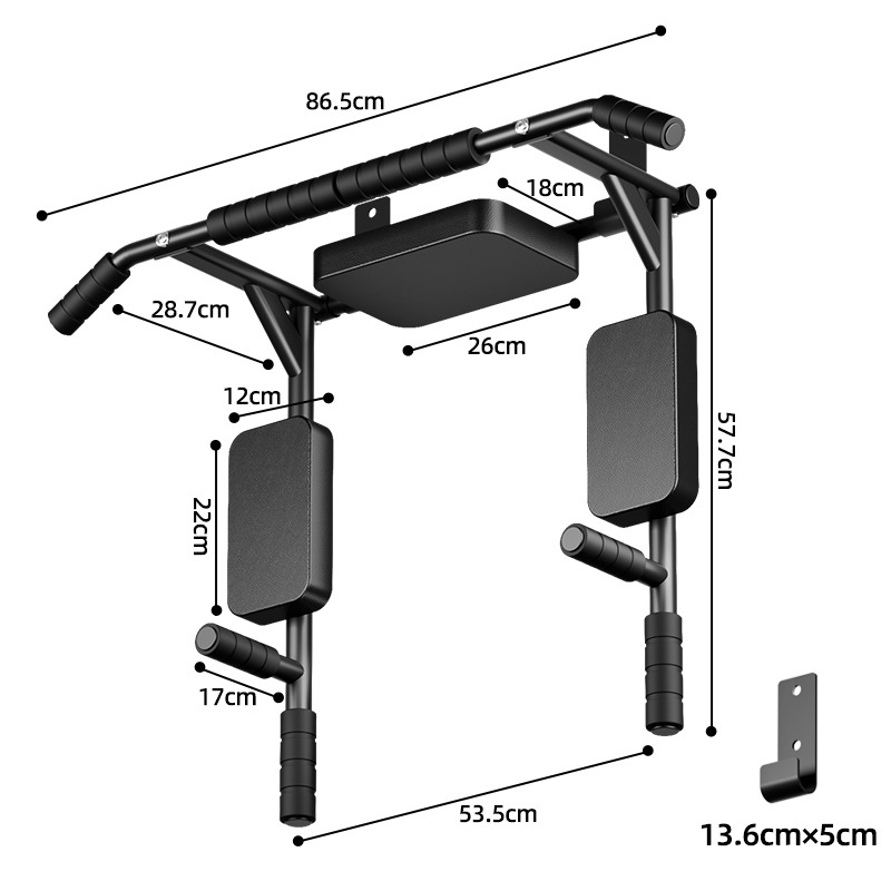 قضيب سحب متعدد الوظائف مثبت عل - مراجعة Home Gym Wall وسعره