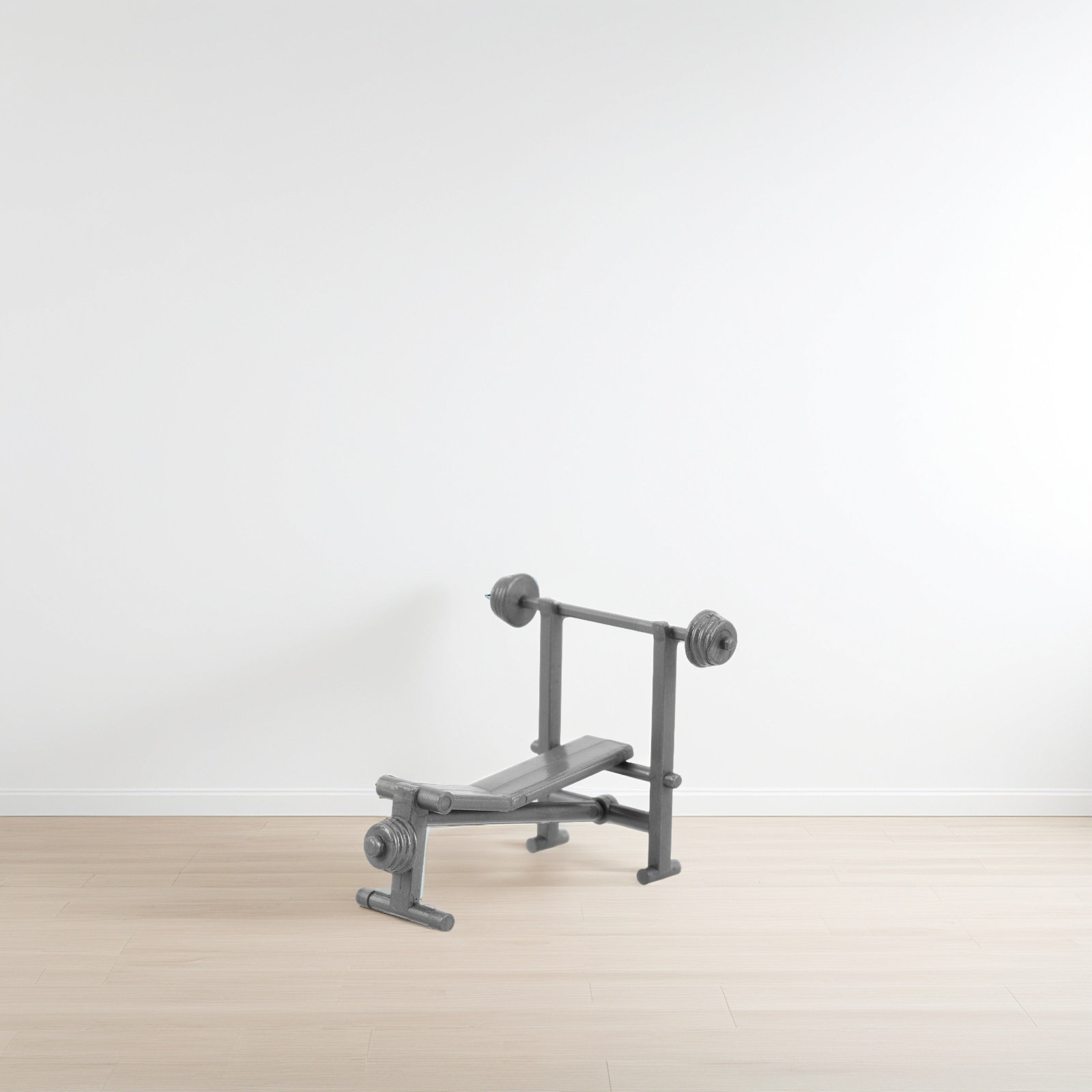 مقعد تدريب صغير مع أثقال يدوية - مراجعة Home Gym Diy وسعره