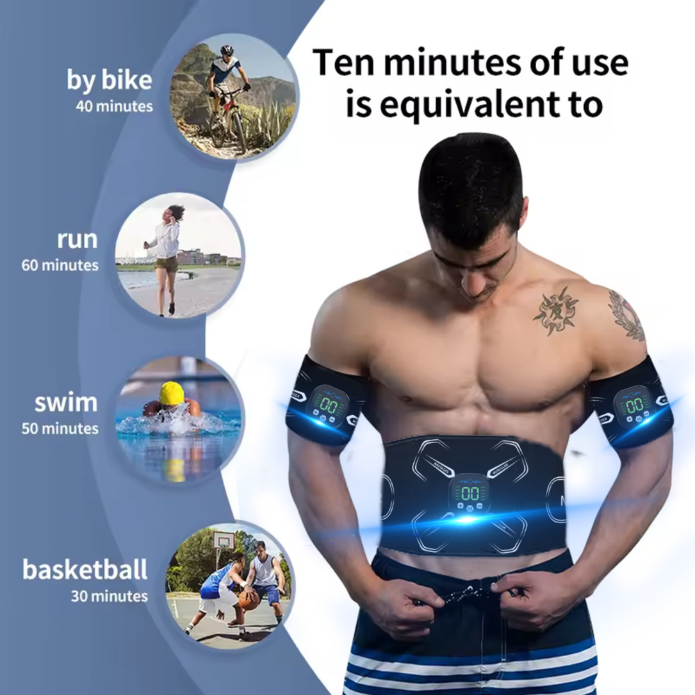 جهاز تحفيز العضلات الكهربائي E - مراجعة Home Gym Gear وسعره