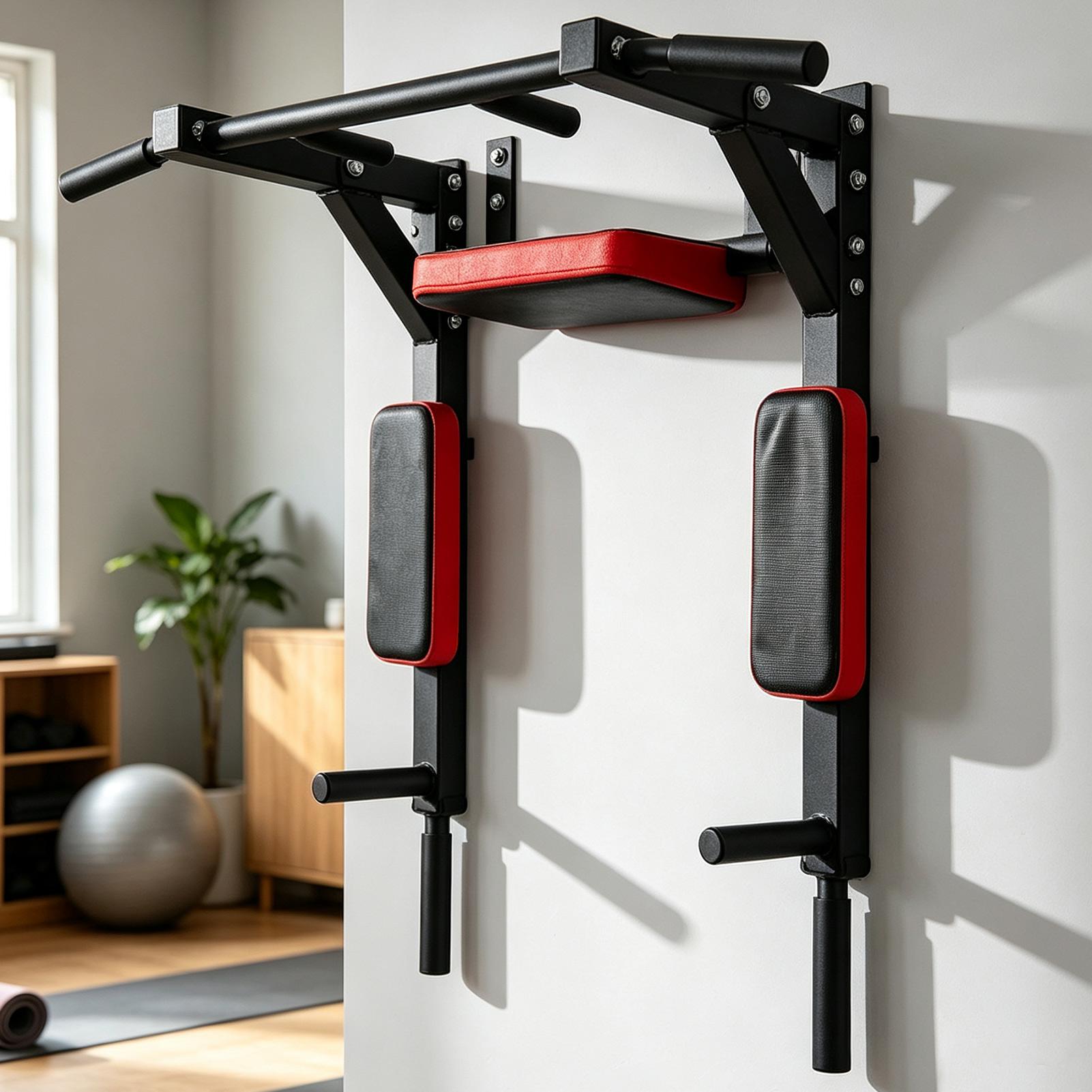 بار سحب أفقي متعدد الوظائف يثب - مراجعة Home Gym Wall وسعره